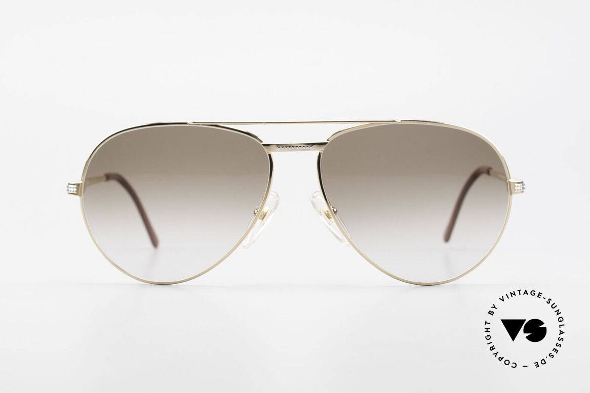 Christian Dior 2780 Herren Pilotenbrille Vergoldet, ein 90er Jahre ORIGINAL in absoluter TOP-Qualität, Passend für Herren