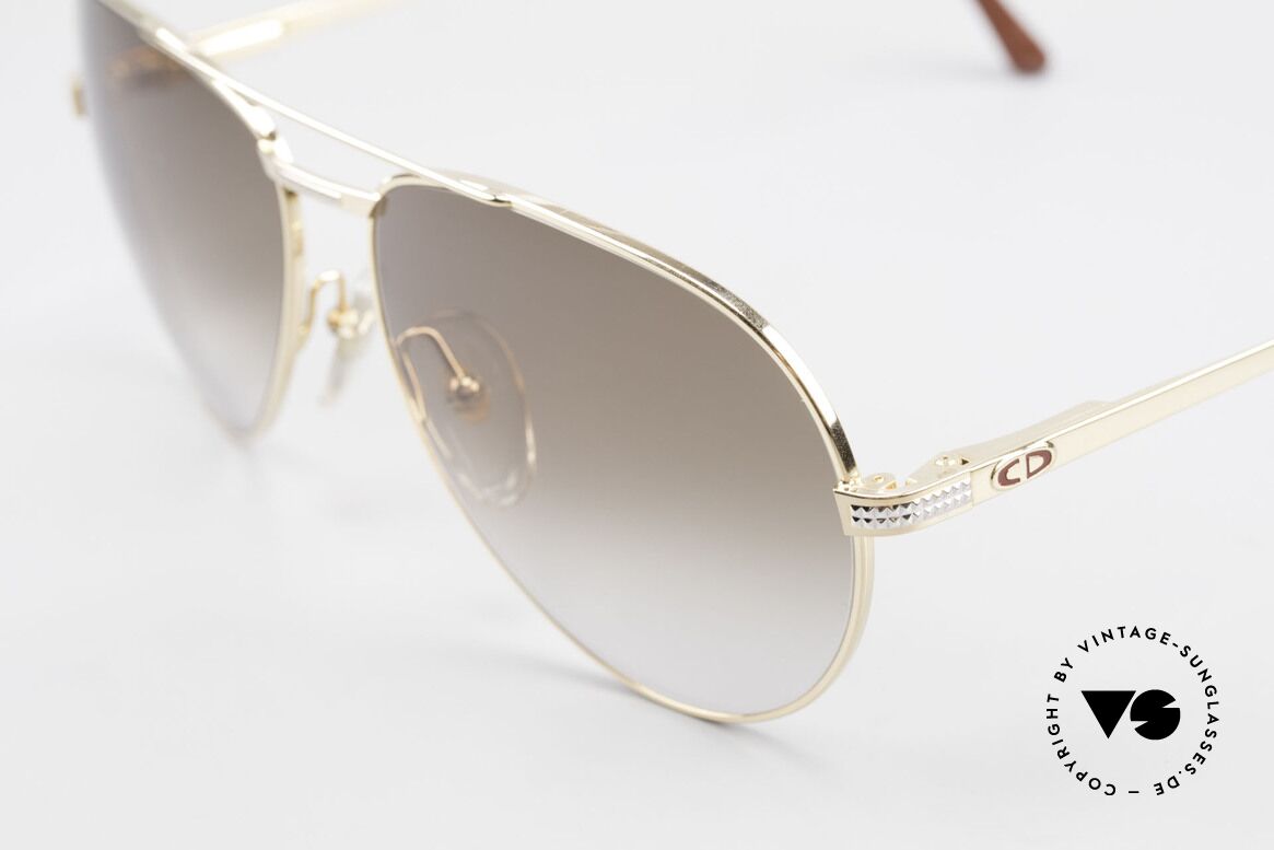 Christian Dior 2780 Herren Pilotenbrille Vergoldet, zudem komplett vergoldete Fassung in LARGE 61/14, Passend für Herren