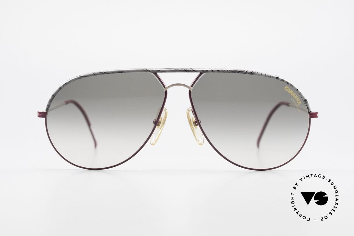Carrera 5428 Rare Alte Sonnenbrille 80er, klassische Carrera vintage Sonnenbrille der 1980er, Passend für Herren und Damen
