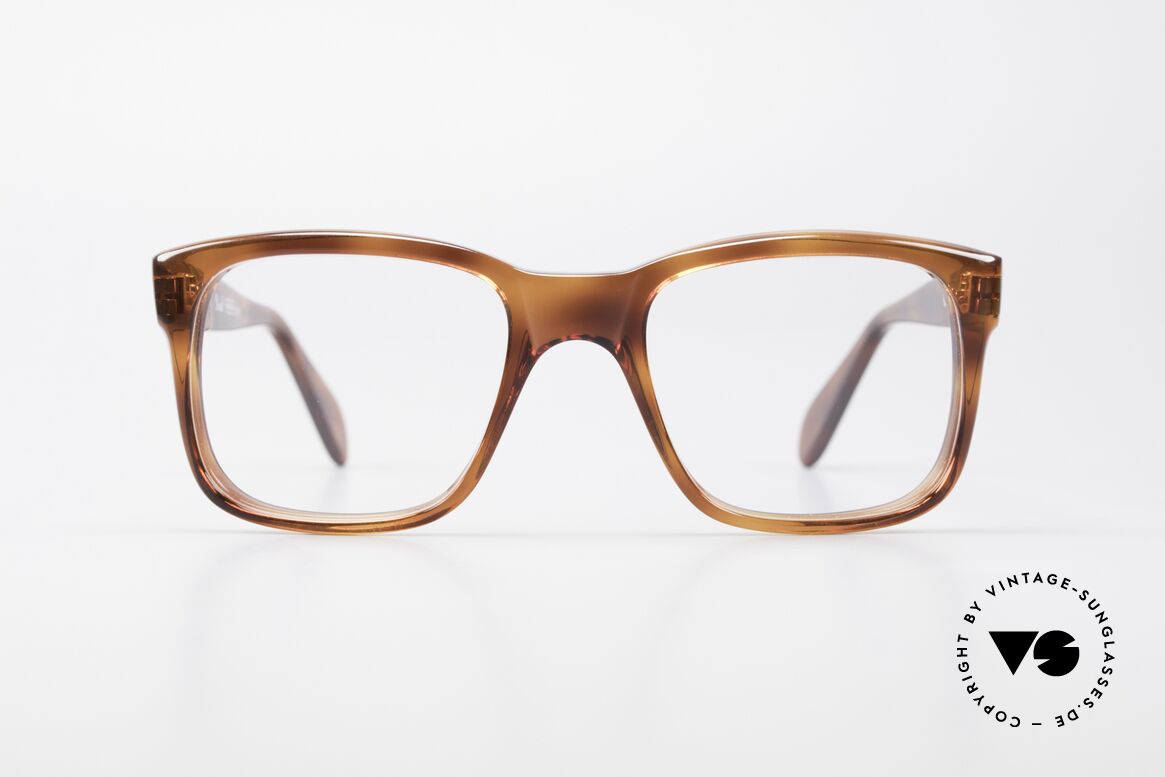 Persol 58150 Ratti Old School Vintage Brille, breiter Rahmen mit Meflecto System: flexible Bügel, Passend für Herren
