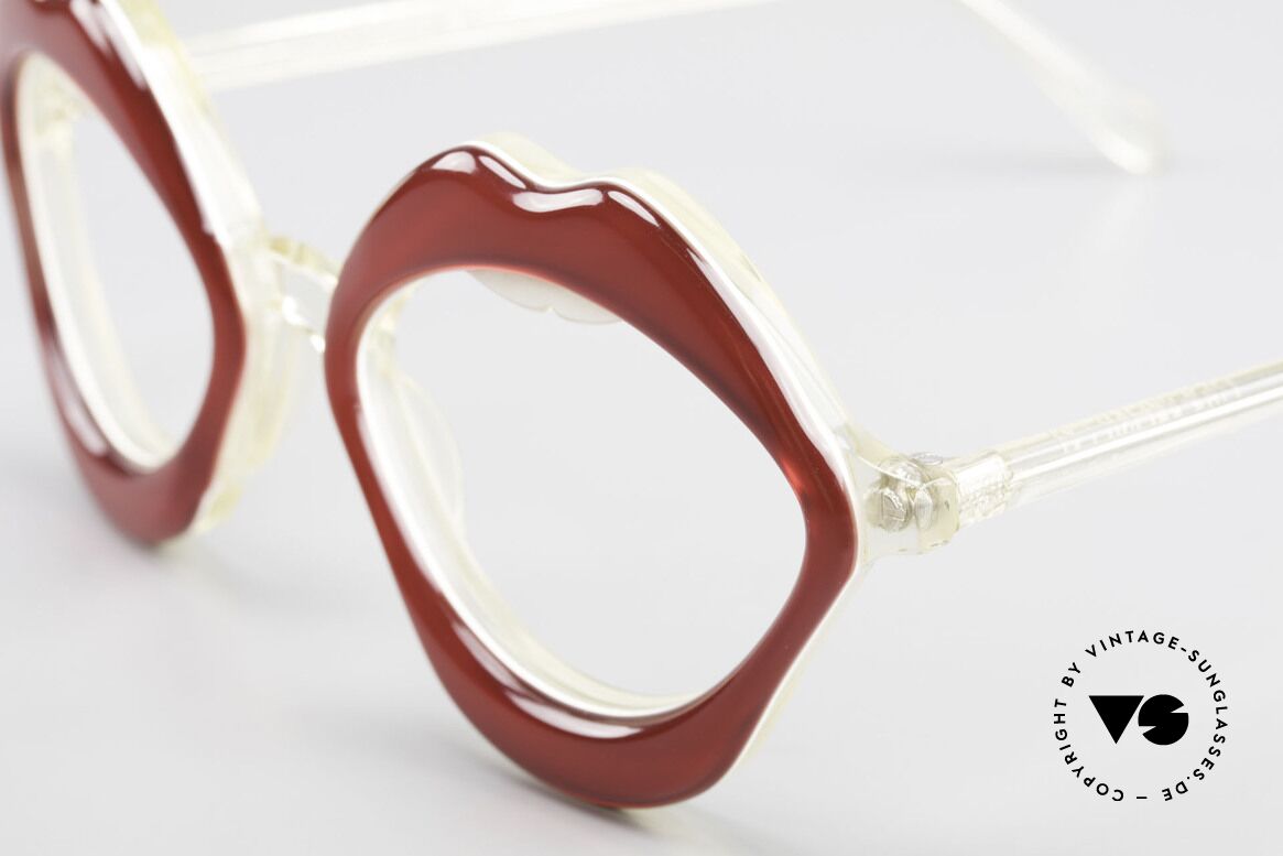 Anglo American Optical LIPS AAO Lippenbrille 60er Original, eigens gemacht für die 'Haute Couture' Shows in Paris, Passend für Damen