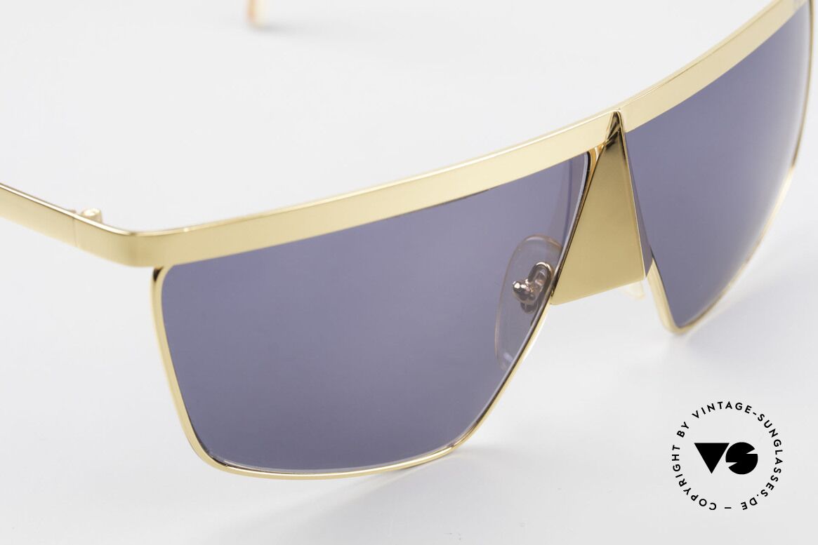 Casanova FC10 Nasenbrille 24kt Sonnenbrille, inzwischen ein kostbares Sammlerobjekt; vergoldet!, Passend für Herren und Damen