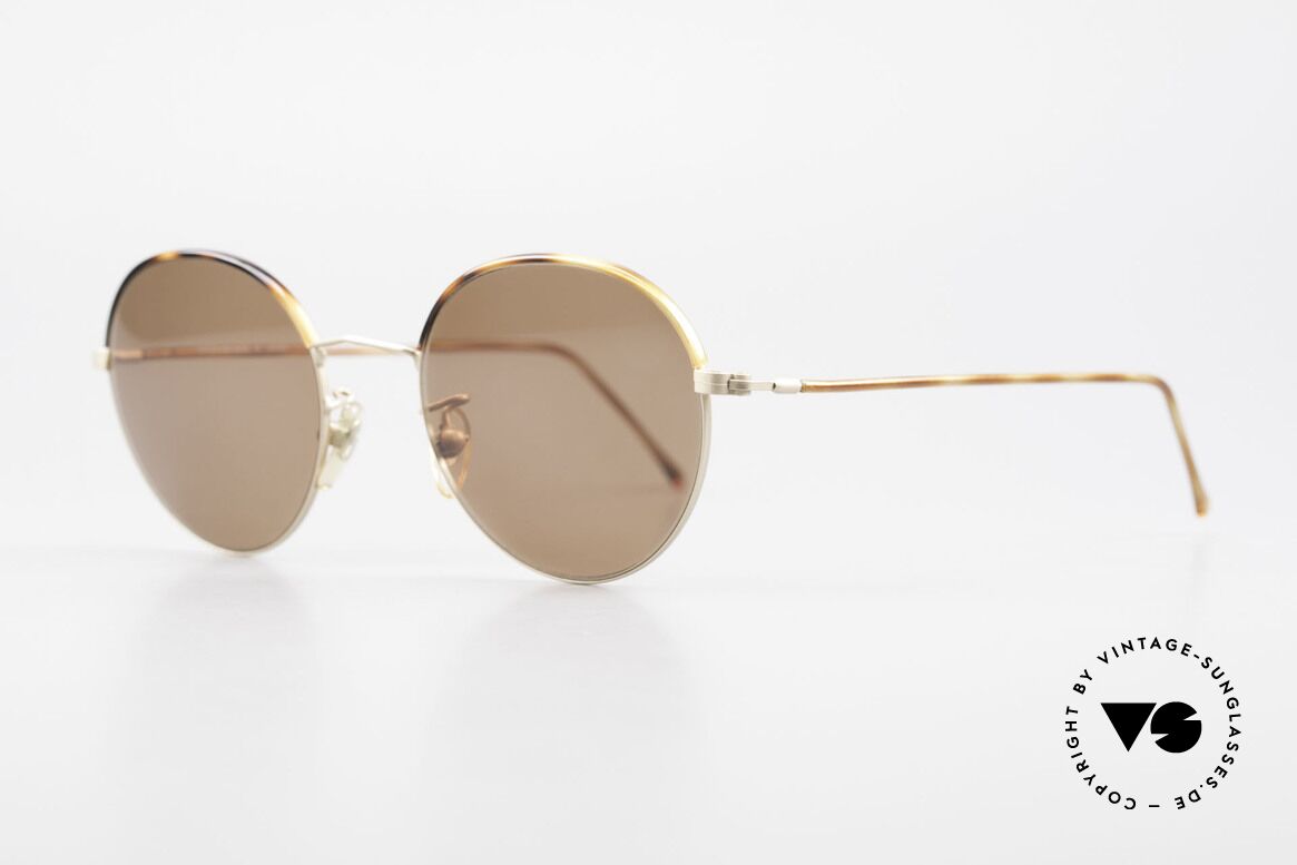 Cutler And Gross 0391 Runde Brille Windsorringe, stilvoll & unverwechselbar; auch ohne pompöse Logos, Passend für Herren und Damen