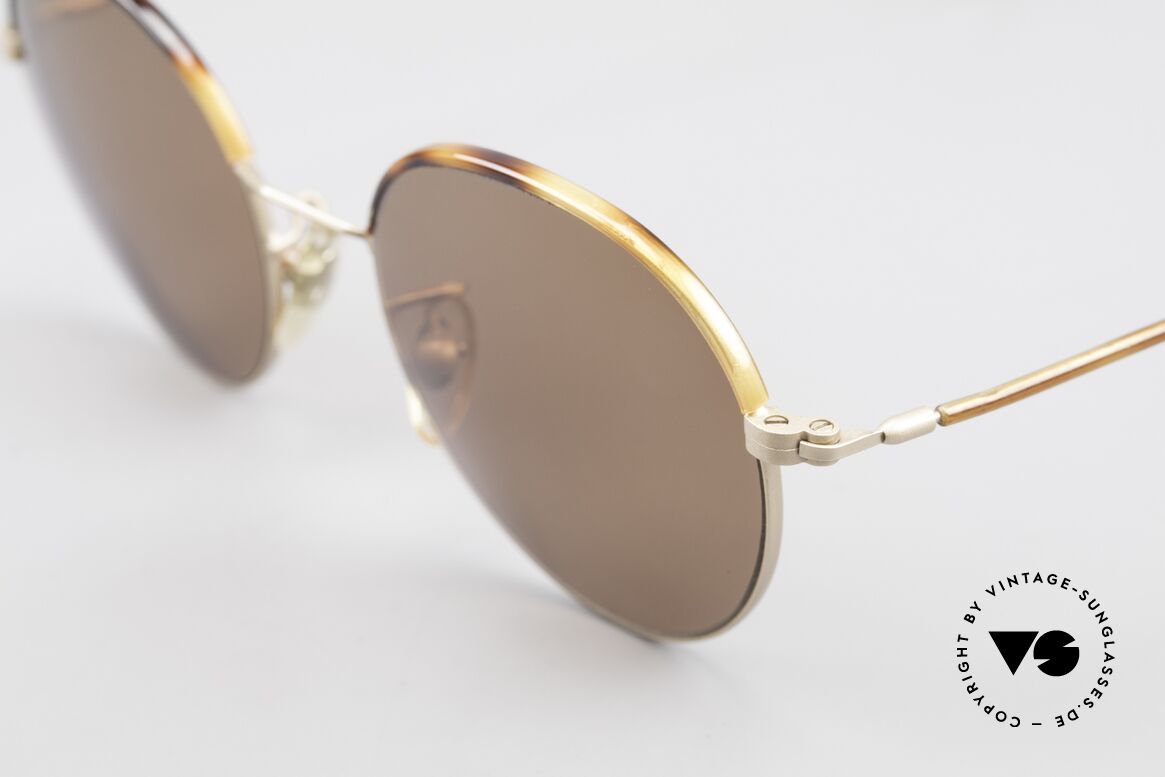 Cutler And Gross 0391 Runde Brille Windsorringe, schlicht, aber Materialien & Verarbeitung auf top-Niveau, Passend für Herren und Damen