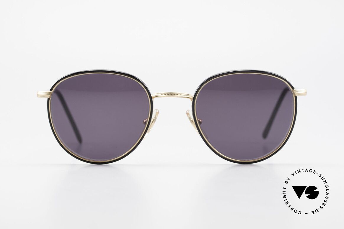 Cutler And Gross 0352 Vintage Panto Sonnenbrille, Cutler & Gross London Designerbrille der späten 90er, Passend für Herren und Damen