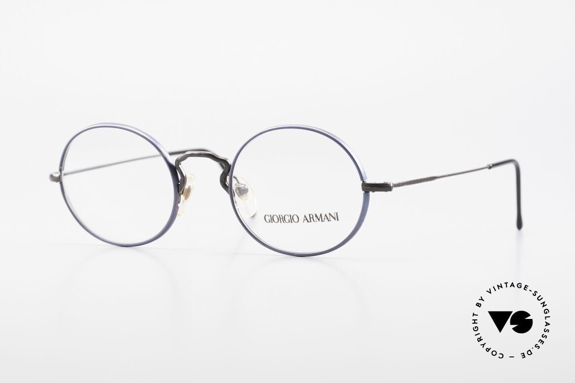 Giorgio Armani 247 No Retro Brille Oval Vintage, vintage Designer-Brillenfassung v. Giorgio Armani, Passend für Herren und Damen
