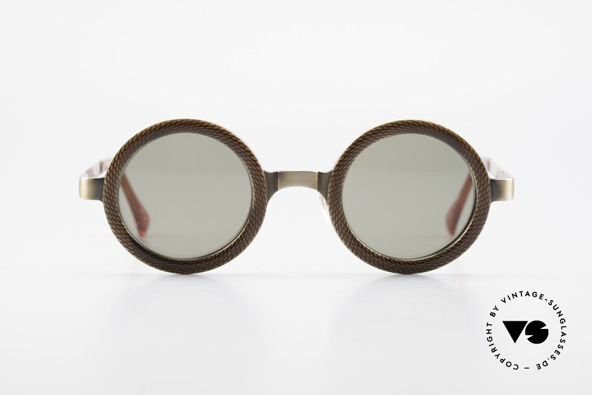 Rosana R4 Runde Insider Sonnenbrille, runde vintage Insider-Sonnenbrille aus den 90er Jahren, Passend für Herren und Damen
