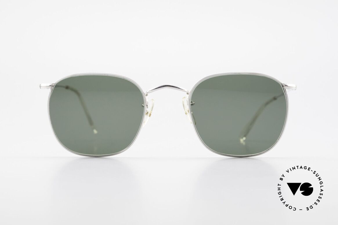 Algha Quadra 50/22 Alte Gold Filled Sonnenbrille, alte vintage Sonnenbrille von Algha, UK Optical, Passend für Herren