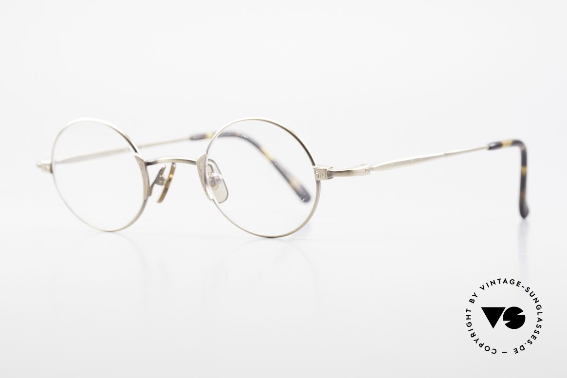 Freudenhaus Tori Kleine Runde Designer Brille, zeitlos und raffiniert gleichermaßen (SMALL Größe), Passend für Herren und Damen