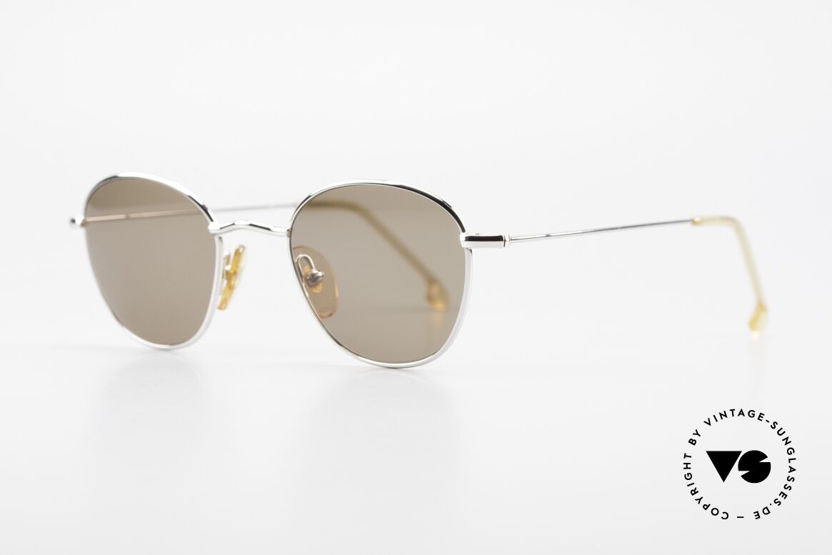 W Proksch's M8/1 90er Avantgarde Sonnenbrille, schlichtes Design & japanisches Qualitäts-Streben!, Passend für Herren und Damen