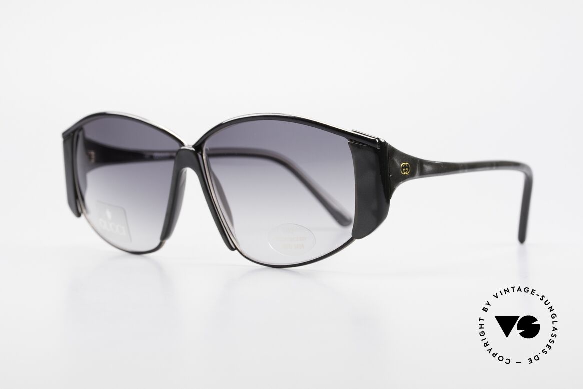 Gucci 2308 80er Damen Vintage XL Brille, sehr eigenständiges Rahmendesign in Top-Qualität, Passend für Damen