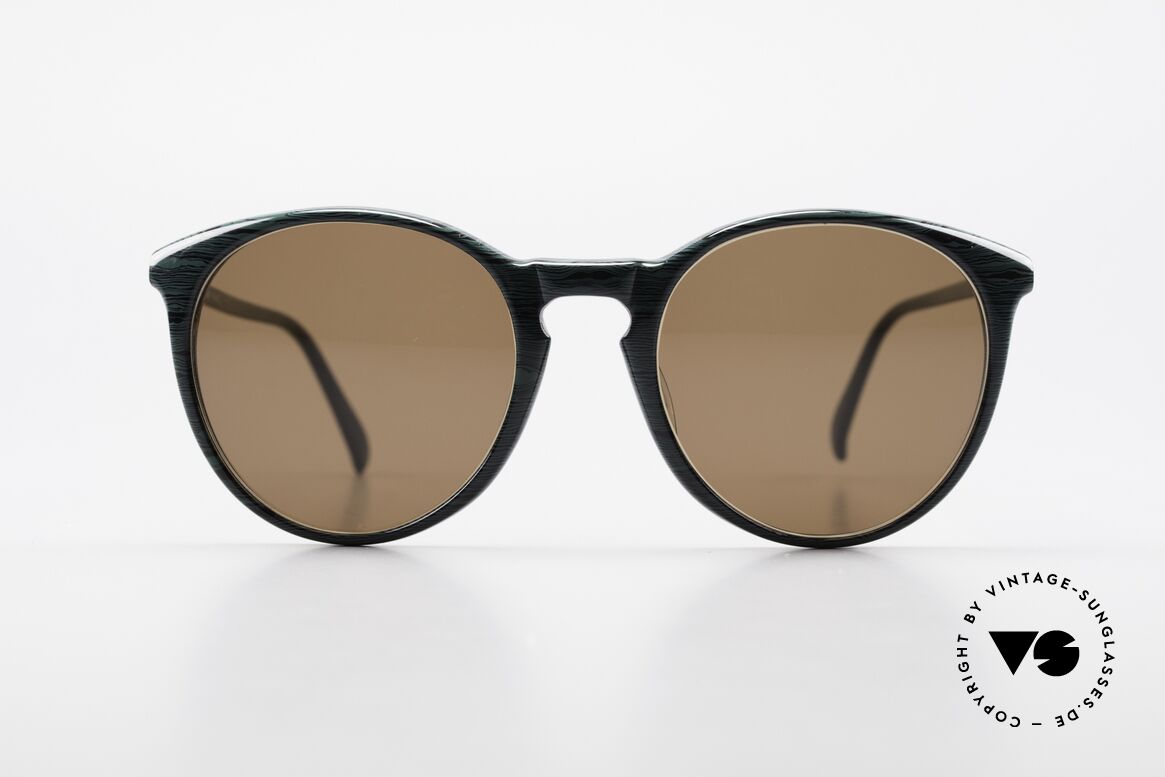 Alain Mikli 901 / 285 Panto Brille Grün Marmoriert, elegante ALAIN MIKLI Paris Designer-Sonnenbrille, Passend für Herren und Damen