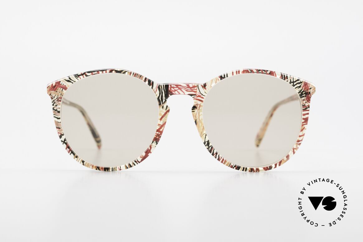 Alain Mikli 901 / 770 Panto Brille Kristall Gemustert, elegante ALAIN MIKLI Paris Designer-Sonnenbrille, Passend für Herren und Damen