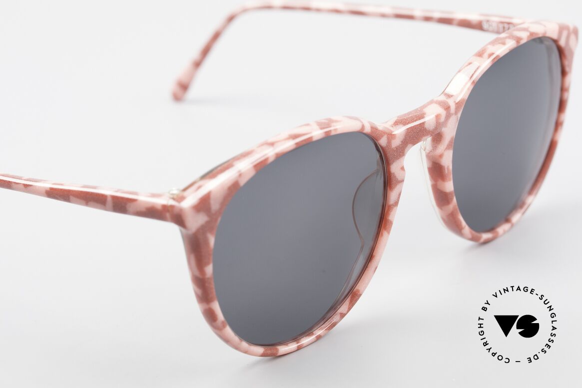 Alain Mikli 901 / 172 Panto Brille Rot Pink Marmor, ungetragen (wie alle unsere 1980er vintage Brillen), Passend für Damen
