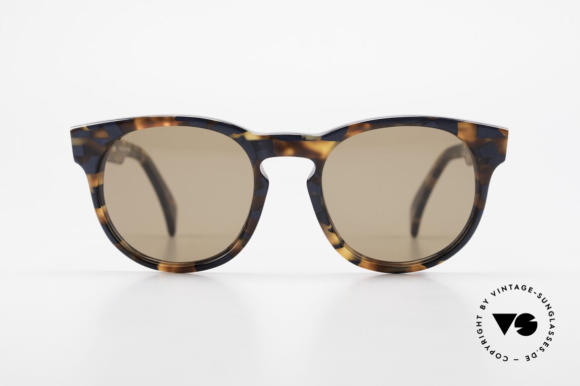 Alain Mikli 6903 / 622 XS Panto Brille Braun Marmor, zeitlose ALAIN MIKLI Paris Designer-Sonnenbrille, Passend für Herren und Damen