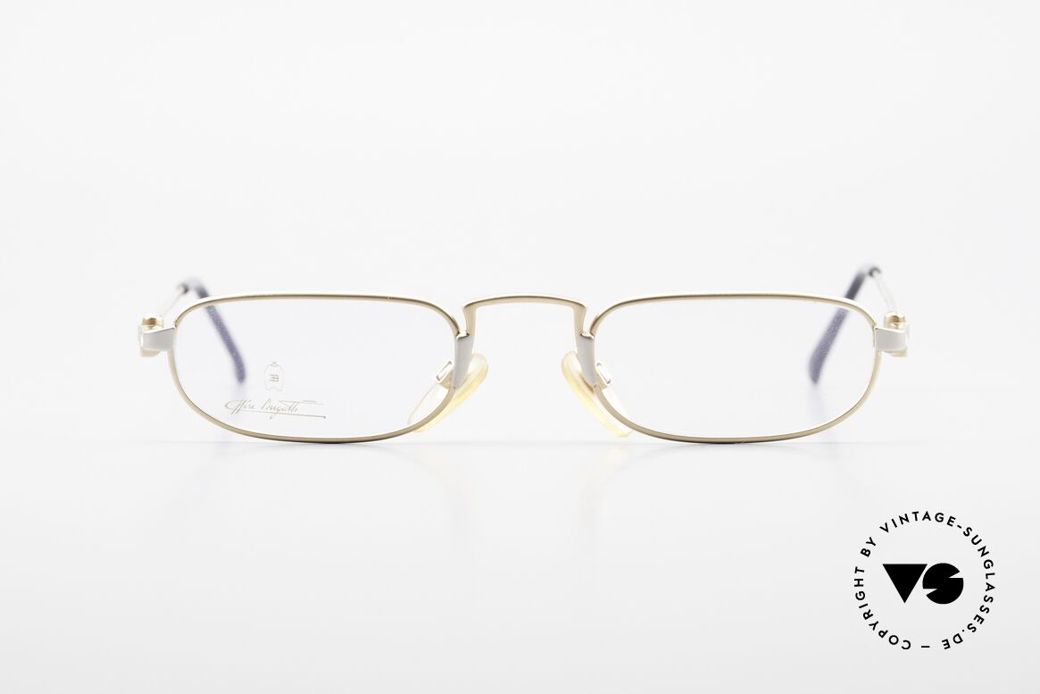 Bugatti EB606 Vintage Luxus Lesebrille 90er, original vintage Luxus-Lesebrille von BUGATTI, Passend für Herren