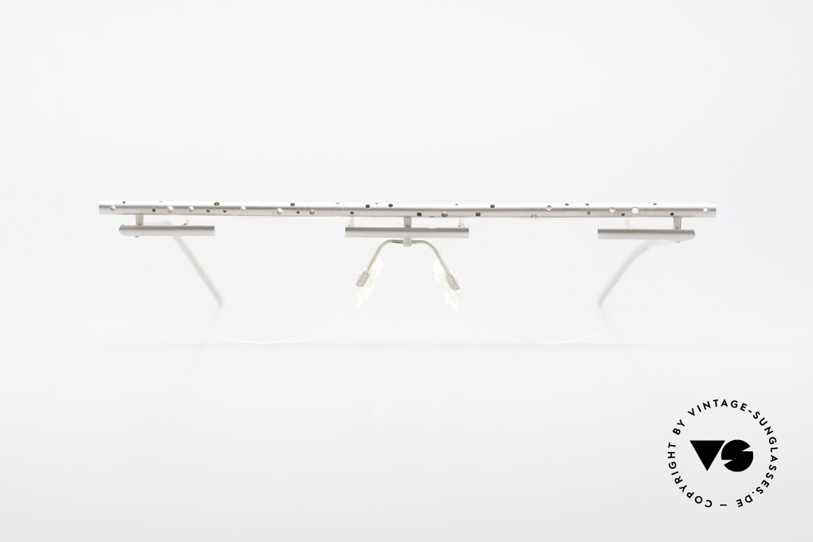 B. Angeletti Gazelle Vintage Architekten Brille, extrem seltene "Architekten" Designer-Fassung von 1992, Passend für Herren und Damen