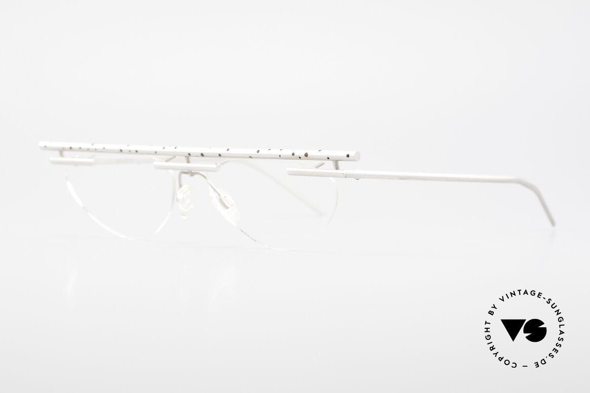 B. Angeletti Gazelle Vintage Architekten Brille, spirituelles / intellektuelles Design für Individualisten, Passend für Herren und Damen