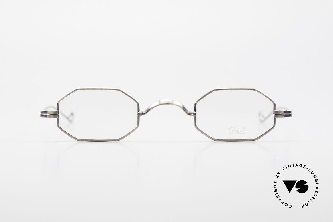 Lunor Octag Achteckige Vintage Brille, LUNOR = französisch für "Lunette d’Or" (Goldbrille), Passend für Herren und Damen