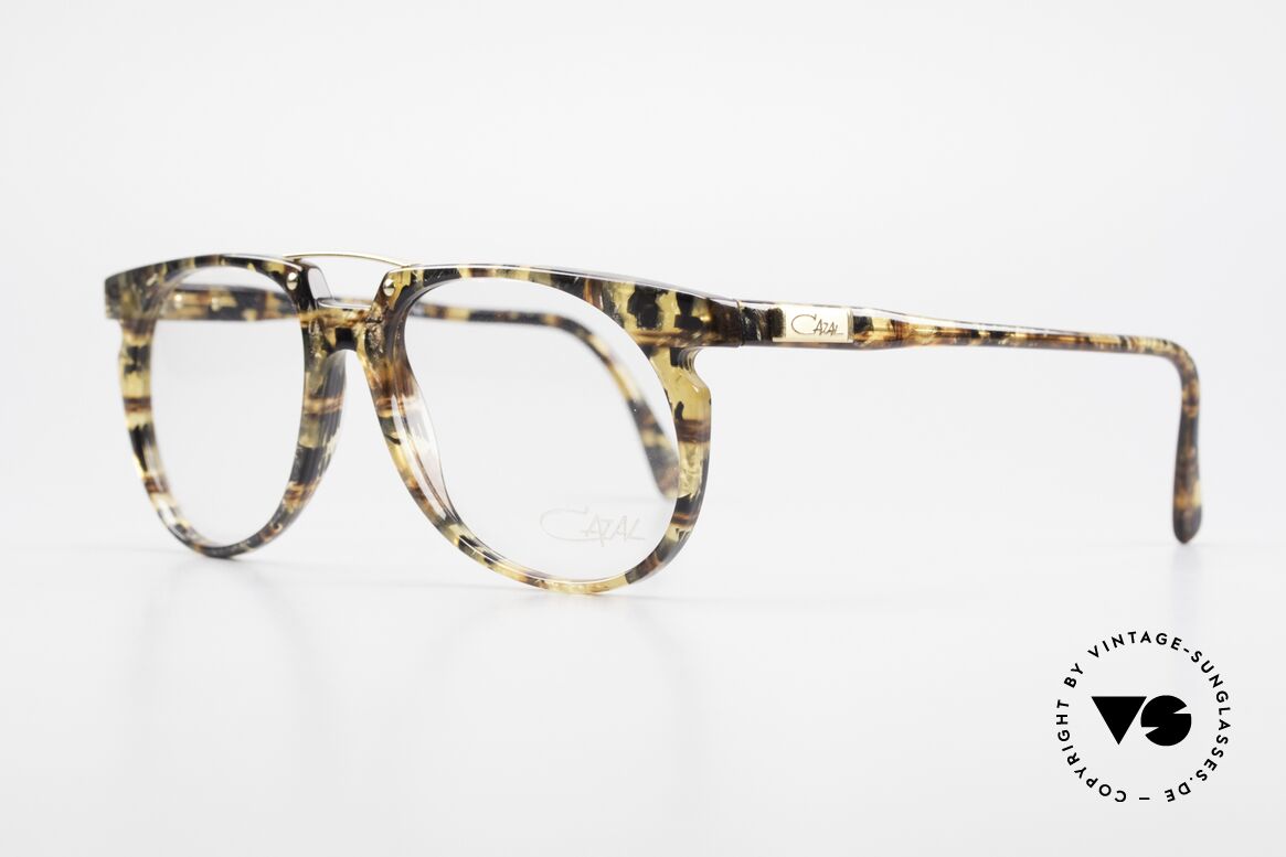 Cazal 645 Alte Designerbrille Von 1990, tolle Rahmen-Kolorierung in einer Art bernstein-gold, Passend für Herren