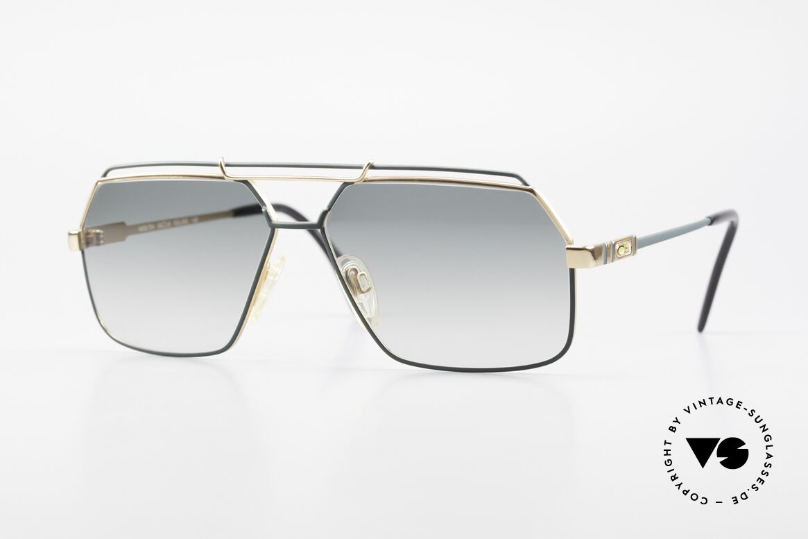 Cazal 734 80er West Germany Original, klassische Cazal Herren-Sonnenbrille von 1987/88, Passend für Herren
