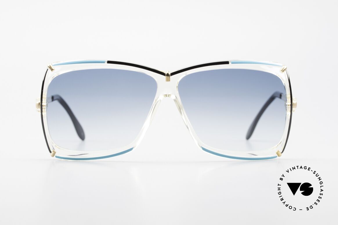 Cazal 864 Rare 80er Cazal Sonnenbrille, zauberhafte 80er Jahre Brille von CAri ZALloni, Passend für Damen