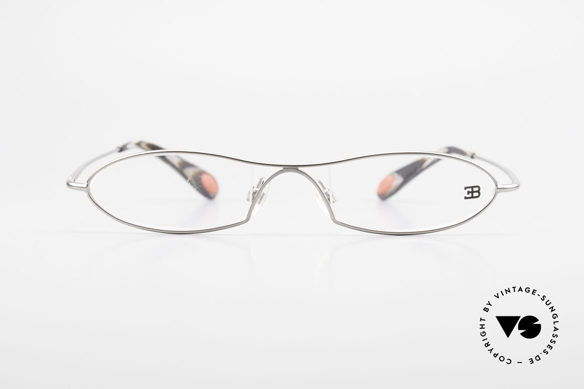 Bugatti 341 Odotype Herren Designer Vintage Brille, unverwechselbares Design der Odotype-Serie, Passend für Herren