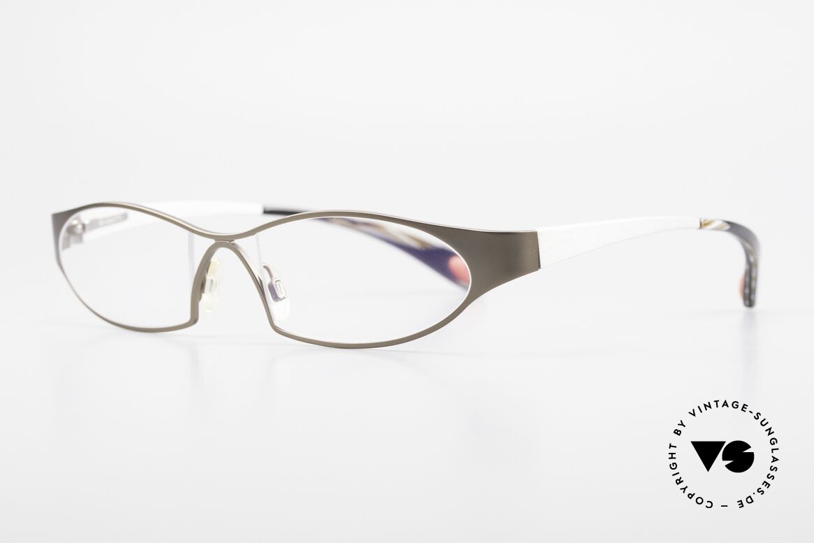 Bugatti 363 Odotype Rare Designer Brille Herren, ergonomischer Rahmen mit Federscharnieren, Passend für Herren