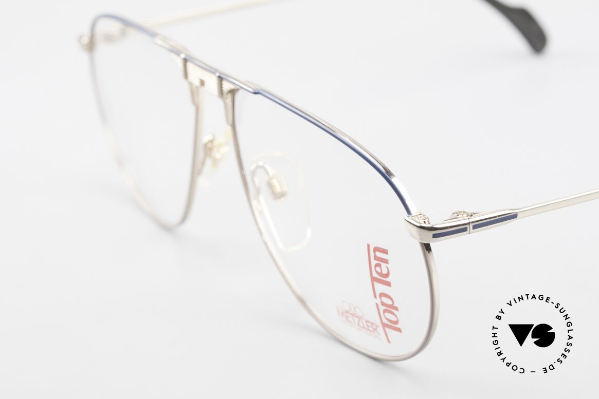 Metzler 0892 Pilotenbrille Top Ten Serie, Rahmenform als echte Alternative zur Pilotenbrille, Passend für Herren