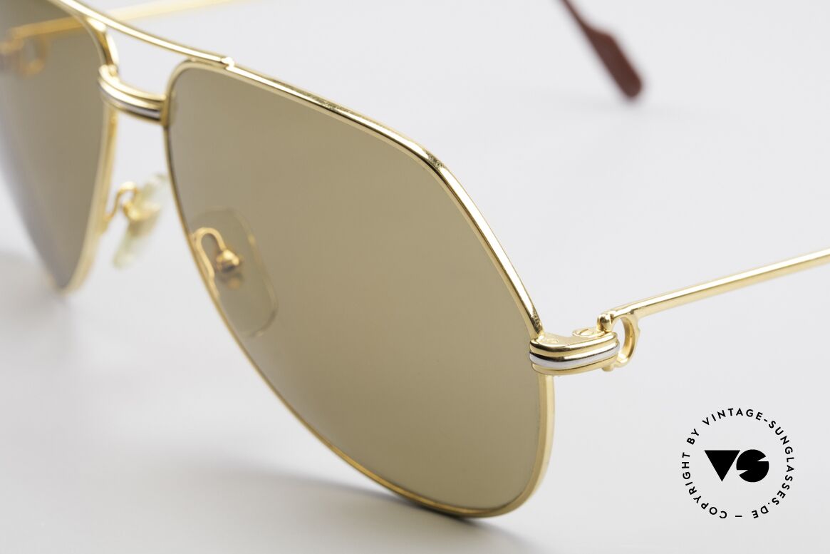 Cartier Vendome LC - L Mineralglas Mit Cartier Zeichen, original Cartier Sonnengläser mit dem HAUCHZEICHEN, Passend für Herren