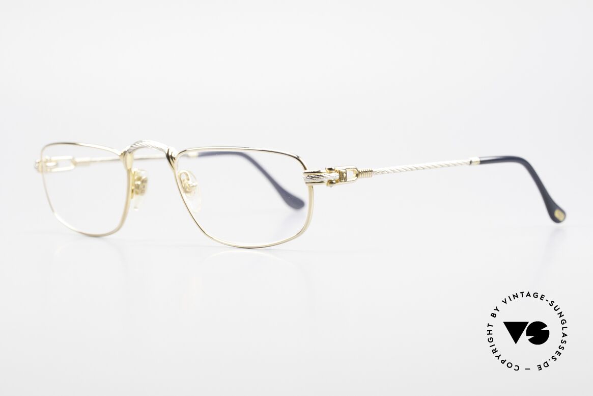 Fred Demi Lune Halbmond Luxus Lesebrille, der Name spricht für sich: 'Demi Lune' = der Halbmond, Passend für Herren und Damen