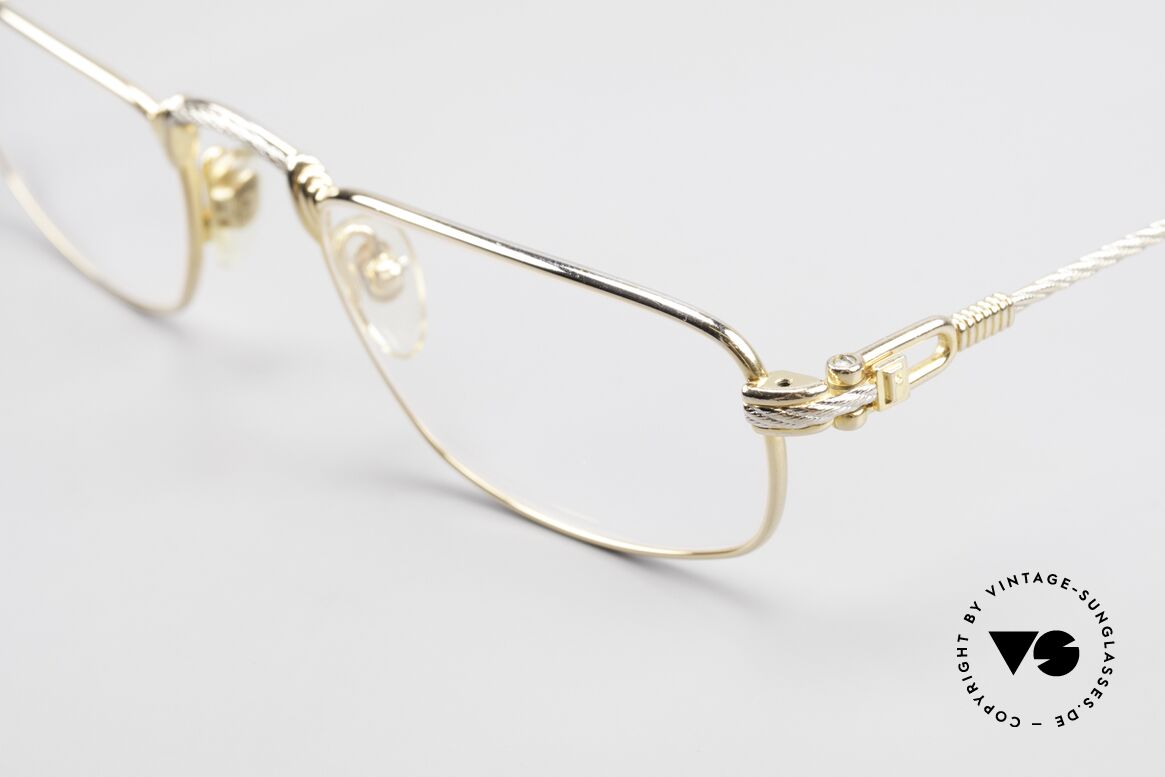 Fred Demi Lune Halbmond Luxus Lesebrille, 2.hand in einem tollen vintage Zustand + CHANEL Etui, Passend für Herren und Damen