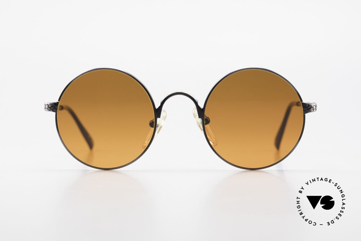 Jean Paul Gaultier 55-9671 Runde 90er JPG Sonnenbrille, runde Jean Paul GAULTIER Designer-Sonnenbrille, Passend für Herren und Damen