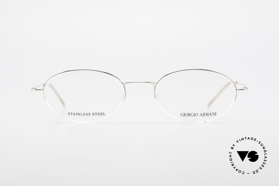Giorgio Armani 26N Kleine Ovale Nylor Fassung, Giorgio Armani, Mod. 26N, col. 7T0, Gr. 45/18, 130, Passend für Herren und Damen