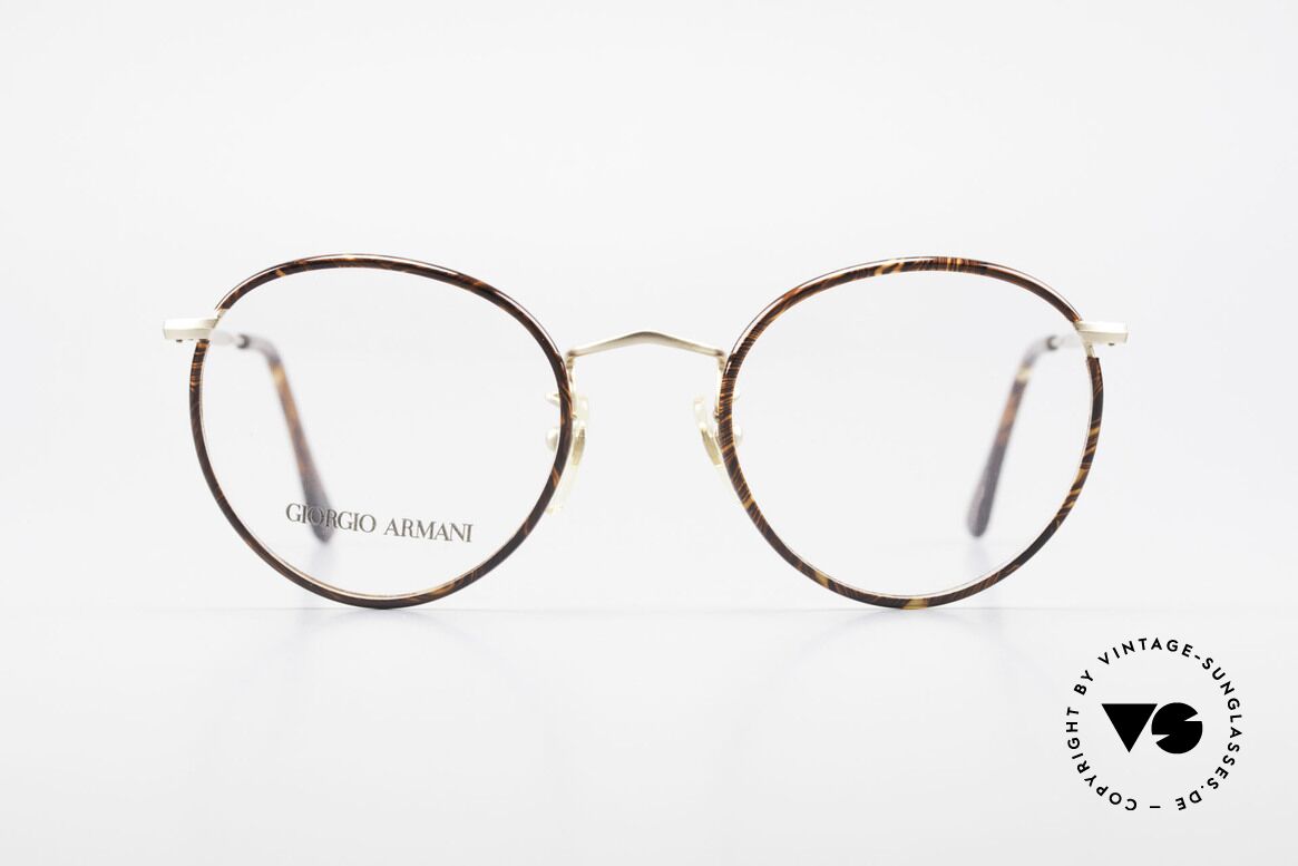 Giorgio Armani 112 90er Panto Fassung Herren, zeitlose Giorgio Armani Brillenfassung aus den 90ern, Passend für Herren