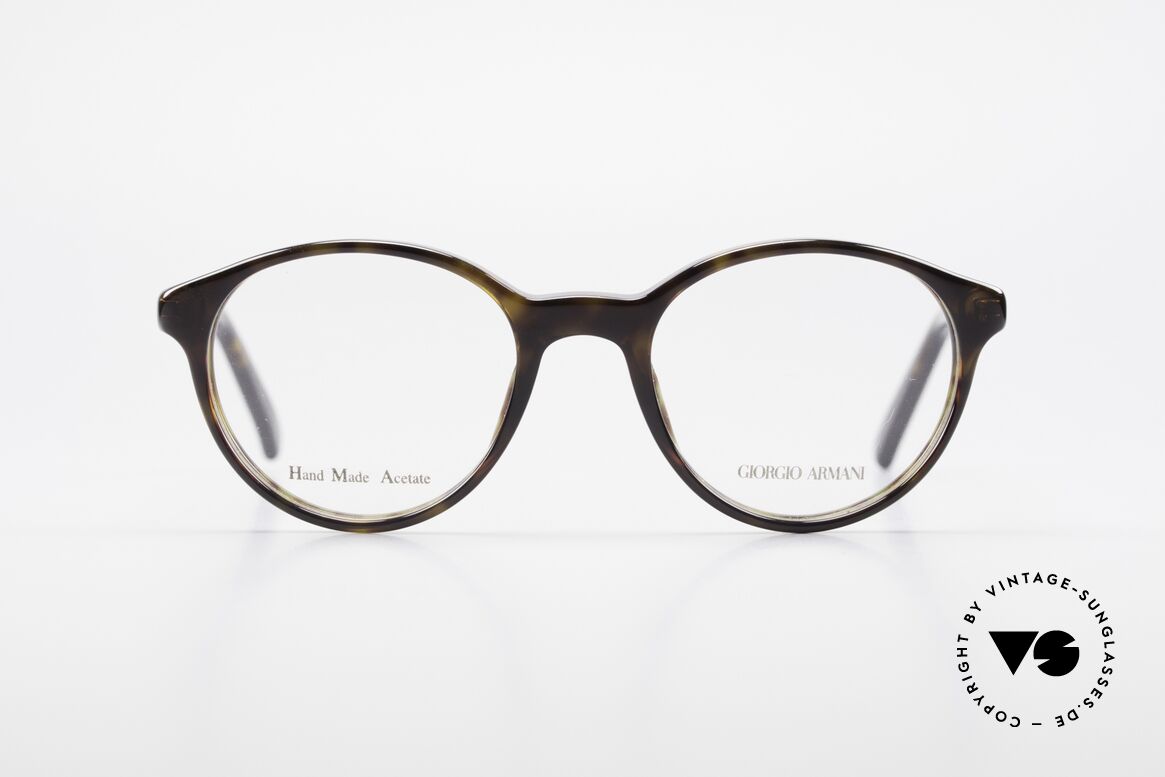 Giorgio Armani 467 Unisex Panto Vintage Brille, klassisch, zeitlos, elegant = charakteristisch für GA, Passend für Herren und Damen