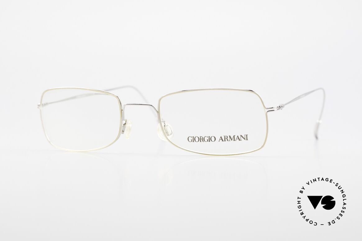 Giorgio Armani 1091 Kleine Drahtbrille Unisex, Giorgio Armani, Mod. 1091, col. 707, Gr. 48/17, 135, Passend für Herren und Damen