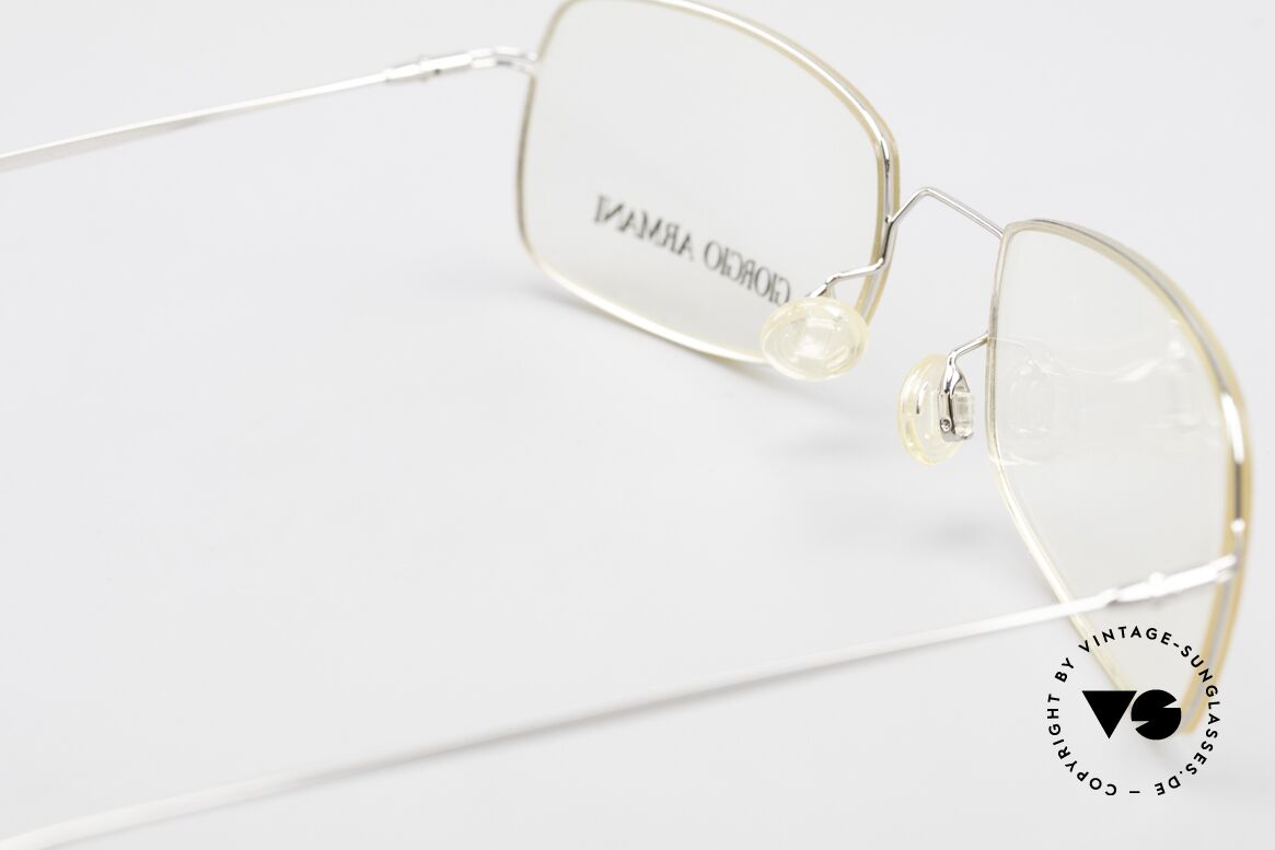 Giorgio Armani 1091 Kleine Drahtbrille Unisex, Größe: small, Passend für Herren und Damen
