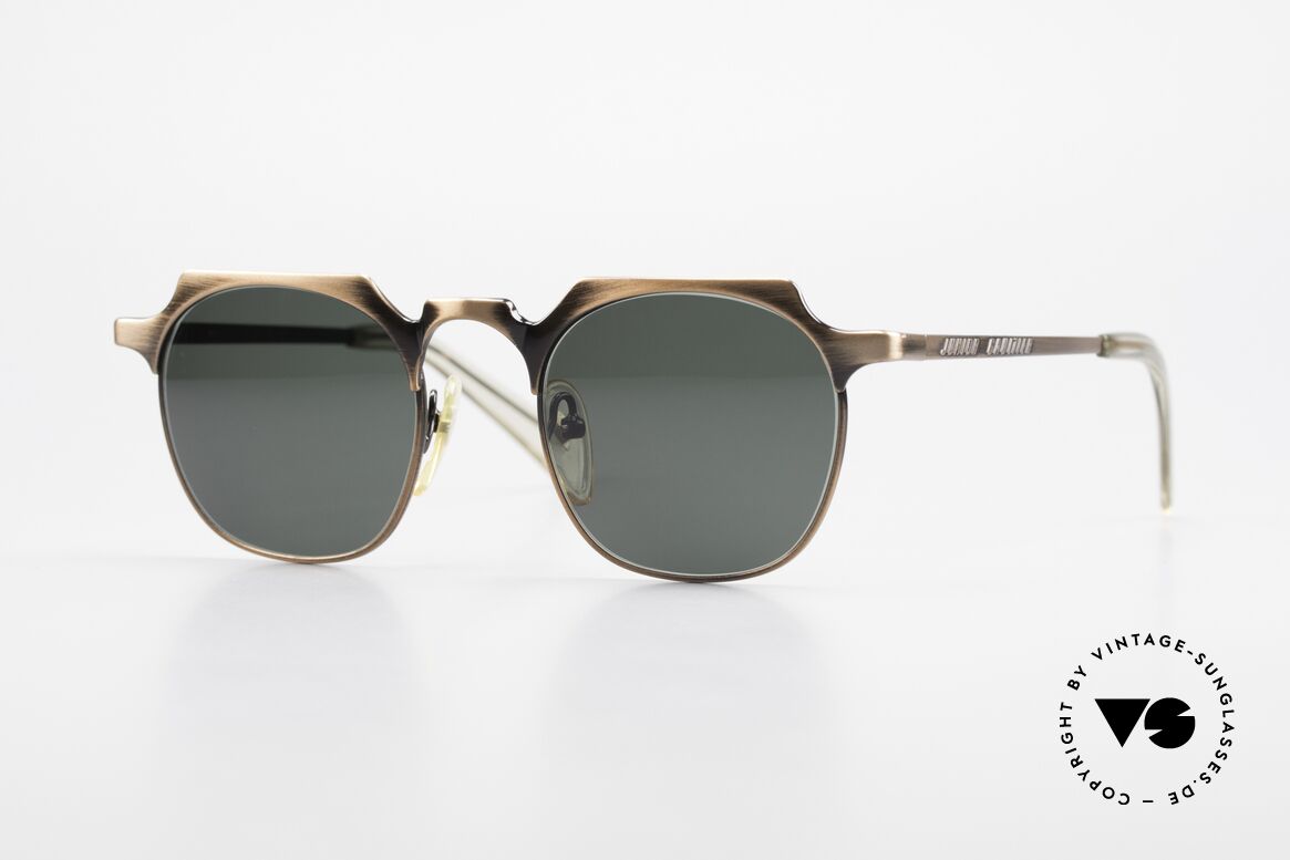 Jean Paul Gaultier 57-0171 Panto Sonnenbrille Eckig 90er, extrem edle Jean P. Gaultier vintage Sonnenbrille, Passend für Herren