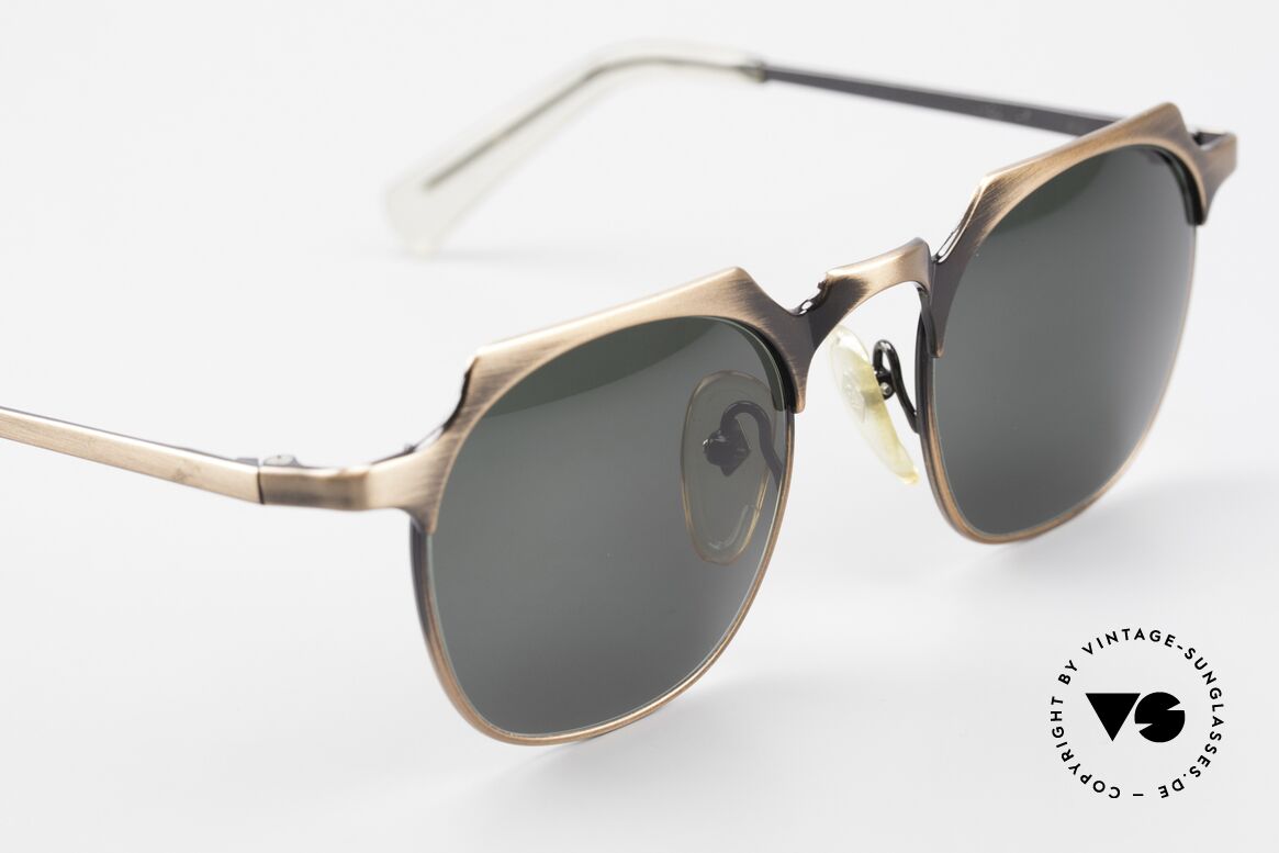 Jean Paul Gaultier 57-0171 Panto Sonnenbrille Eckig 90er, ungetragen (wie alle unsere alten Designerbrillen), Passend für Herren