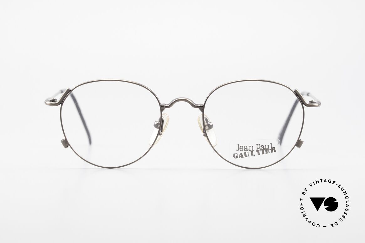 Jean Paul Gaultier 55-2176 JPG Pantobrille 90er Original, einzigartige Panto-Brille von Jean Paul Gaultier, Passend für Herren und Damen