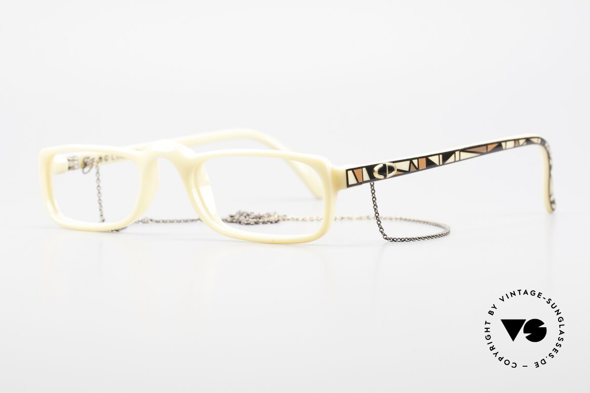 Christian Dior 2356 Vintage Lesebrille Mit Kette, Optyl scheint einfach nicht zu altern & ist sehr leicht, Passend für Herren und Damen