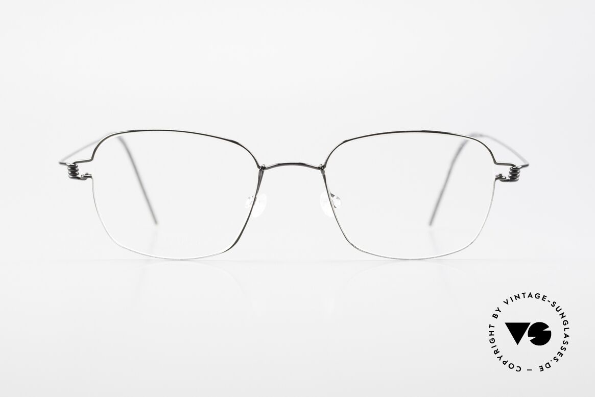 Lindberg Santi Air Titan Rim Klassische Titan Herrenbrille, LINDBERG Air Titanium Rim Brille in Größe 47-18, 145, Passend für Herren