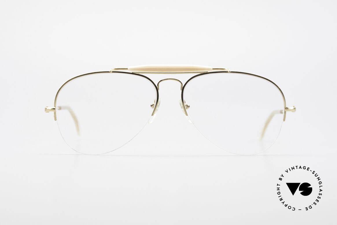 Ray Ban Balfast 810 Gold Doublé Vintage Brille Alt, BALFAST-Sonderserie wurde in 'W.Germany' gefertigt, Passend für Herren