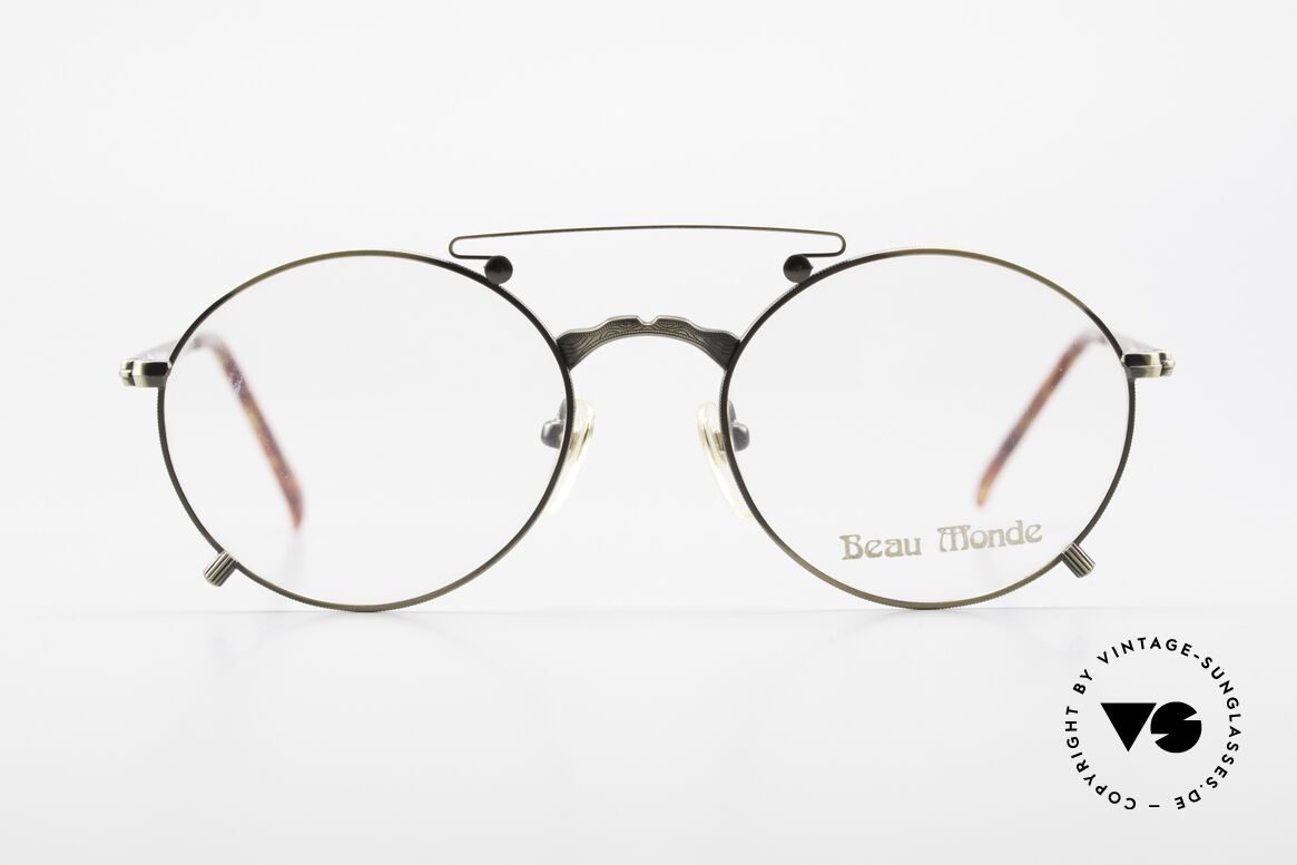 Beau Monde Knightsbridge Alte Vintage Brille 90er Insider, interessante alte vintage Brille; späte 80er / frühe 90er, Passend für Herren und Damen