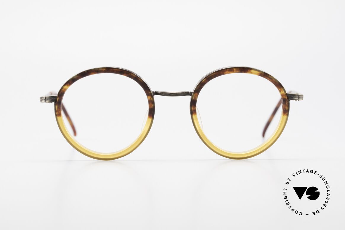 Beau Monde Rhodes Runde Alte Vintage Brille 90er, interessante alte vintage Brille; späte 80er / frühe 90er, Passend für Herren und Damen