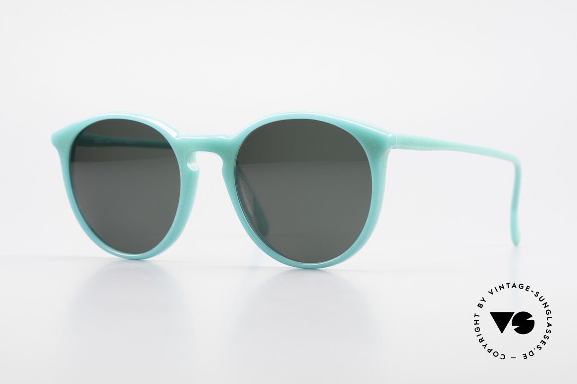 Alain Mikli 901 / 079 80er Panto Brille Green Pearl, elegante ALAIN MIKLI Paris Designer-Sonnenbrille, Passend für Herren und Damen