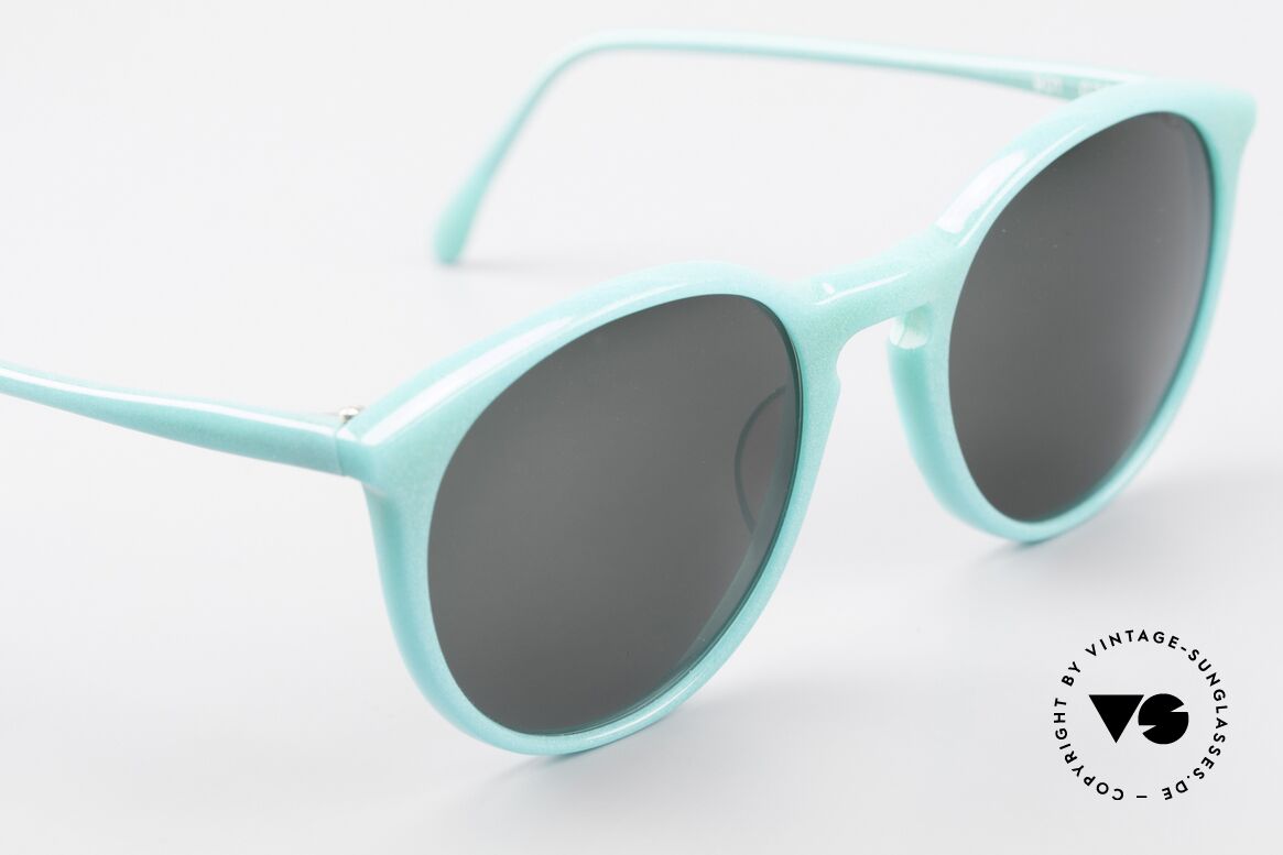 Alain Mikli 901 / 079 80er Panto Brille Green Pearl, ungetragen (wie alle unsere 1980er vintage Brillen), Passend für Herren und Damen