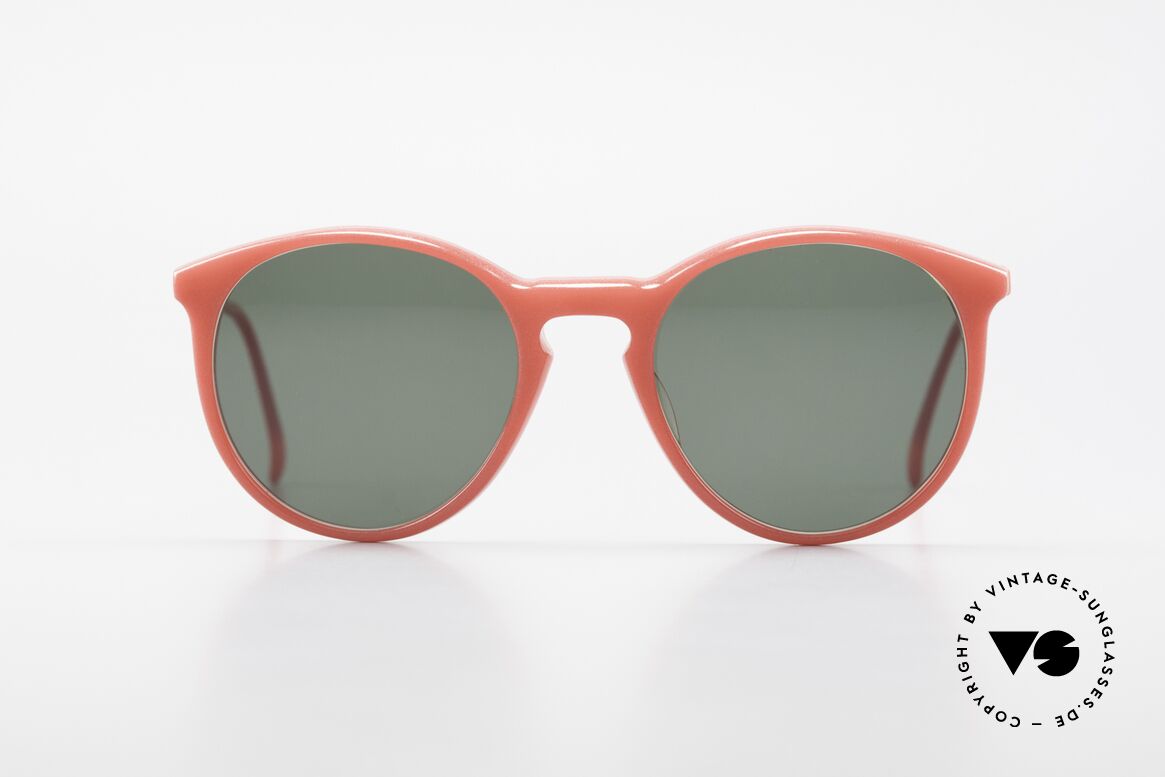 Alain Mikli 901 / 086 Panto Sonnenbrille Red Pearl, elegante ALAIN MIKLI Paris Designer-Sonnenbrille, Passend für Herren und Damen
