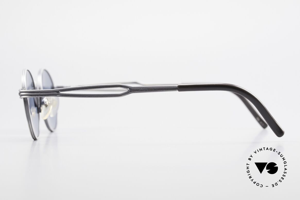 Jean Paul Gaultier 55-7107 Kleine Runde Vintage Brille, ein echtes Designerstück in herausragender Qualität!, Passend für Herren und Damen